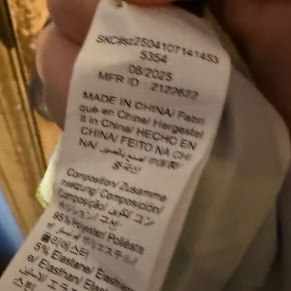 Shein Maweii Plus Size Green Summer Lotus Leaf Edge Maxi Dress – 2XL – NWOT - Picture 5 of 5